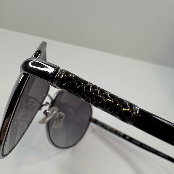 COACH ALLEGRA (S567) GUNMETAL SUNGLASSES 61•16•120 Coach Sunglasses - Picture 7 of 16